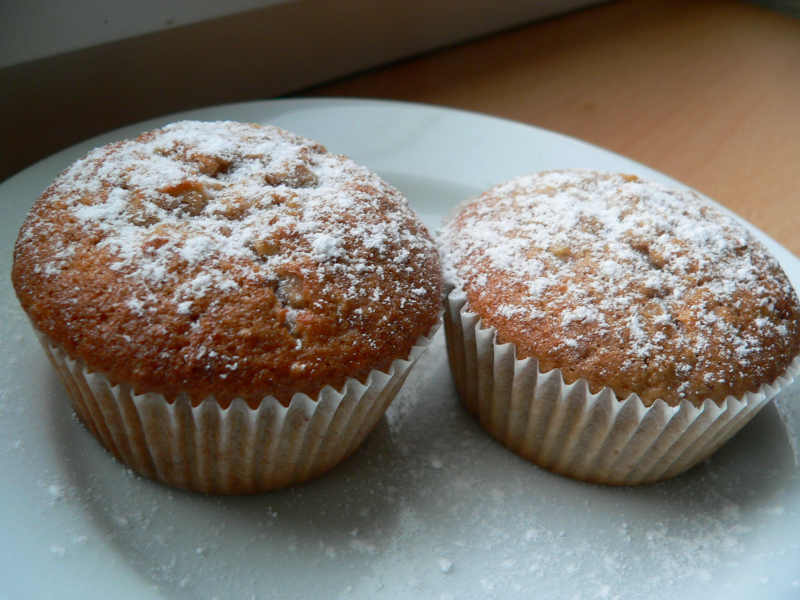 Jablkové muffins