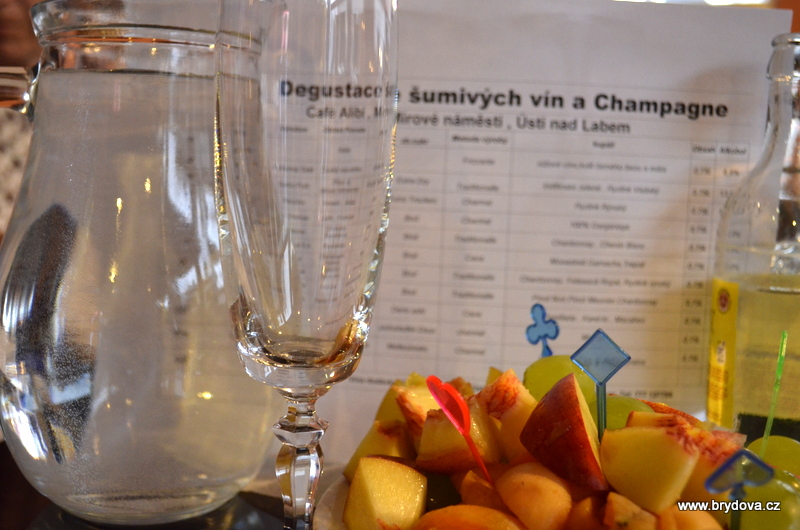 Degustace šumivých vín a Champagne