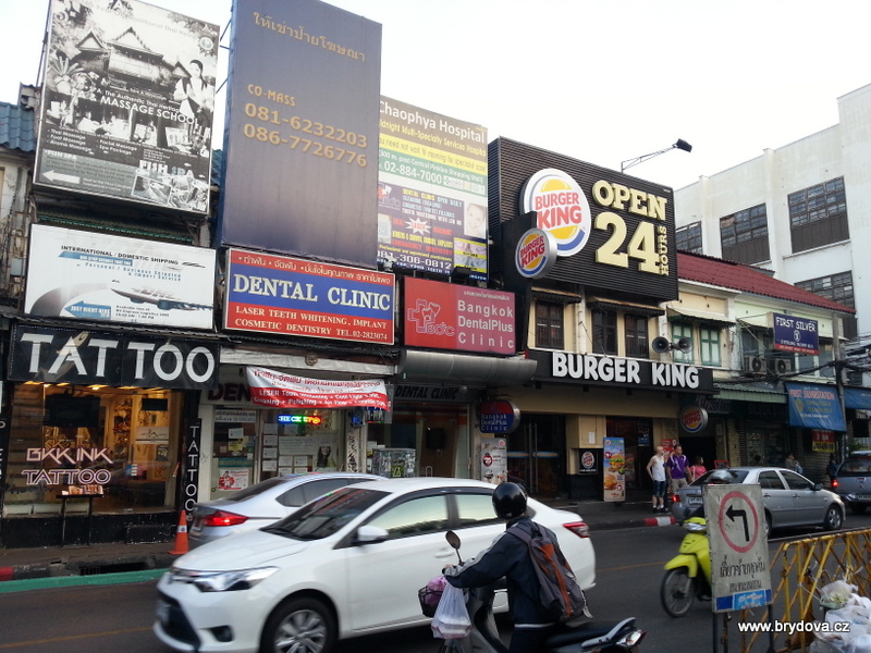 Thajsko – 3.díl – Bangkok – Khao san road