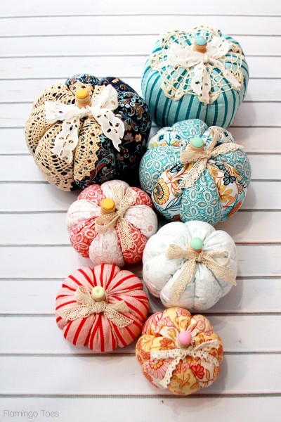 Easy-Fall-Fabric-and-Lace-Pumpkins