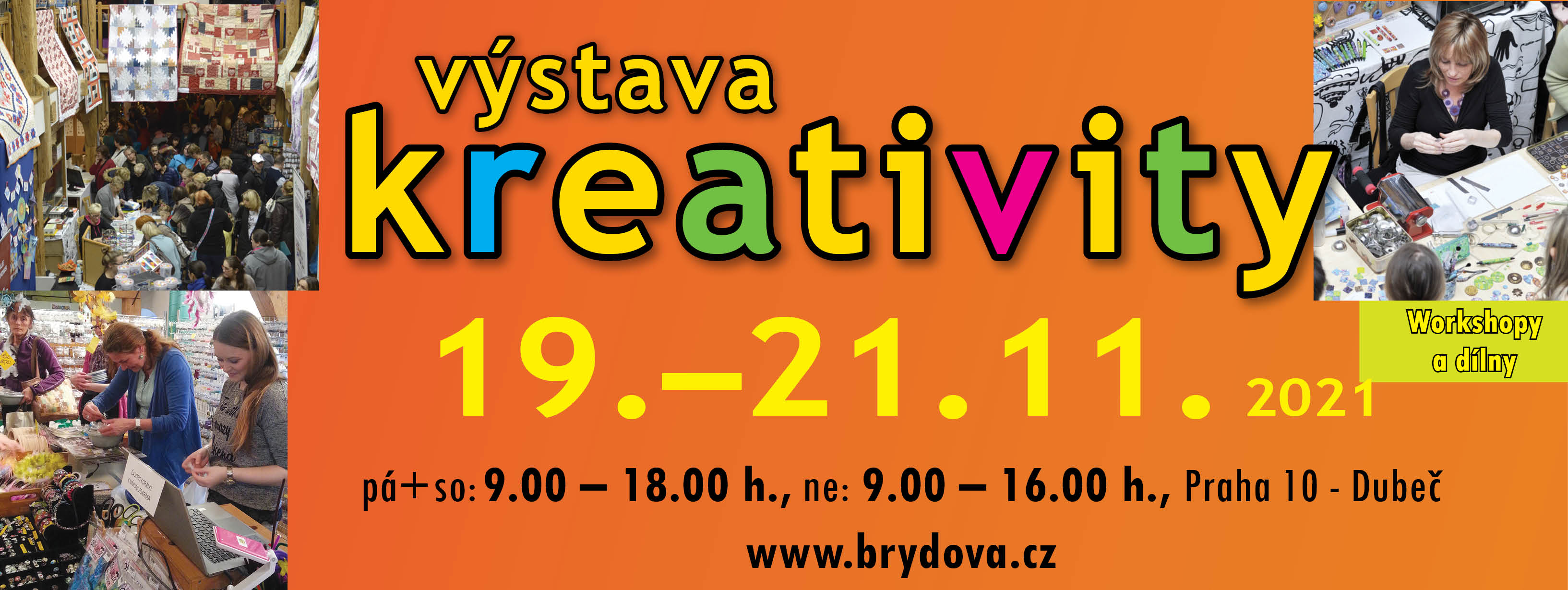 Výstava Kreativity – podzim 2021 ZRUŠENO :-(