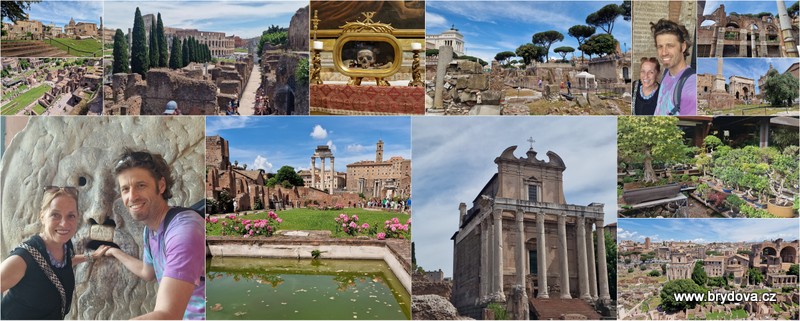 Vlog 1276/25 – Řím 3 – zahradnictví, ústa pravdy a Forum Romanum