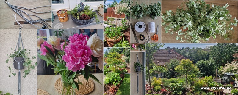 Vlog 1305/25 – Simči zahrada, macramé závěsy a můj balkón