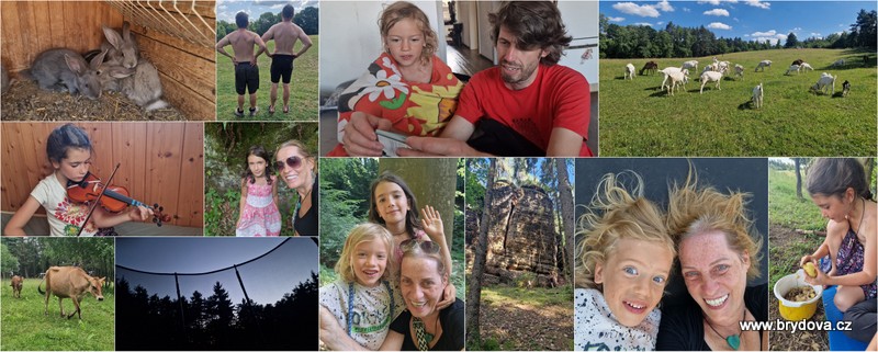 Vlog 1327/25 – s vnoučátky na farmě, noc na trampolíně a hurá do Budějc
