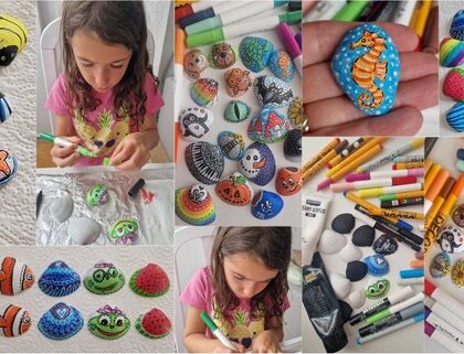 Vlog 1411/25 – DIY – malování mušlí s Aničkou