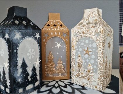 Vlog 1427/25 – DIY – vánoční lucerna