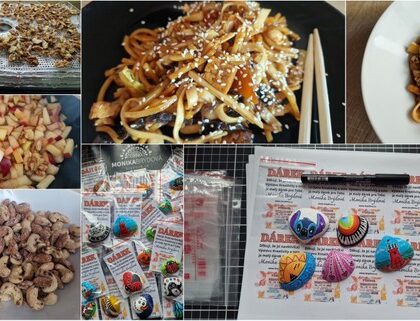 Vlog 1423/25 – připravuji Výstavu a relaxuji v kuchyni