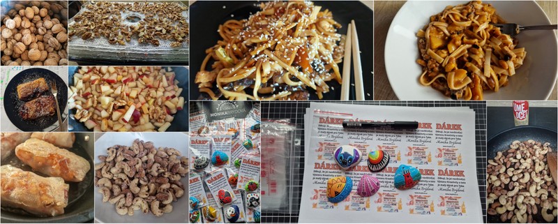 Vlog 1423/25 – připravuji Výstavu a relaxuji v kuchyni