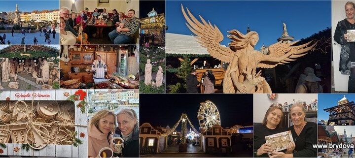 Vlog 1432/25 – adventní náměstí v Č. B., Kulíci a ateliér Hanka