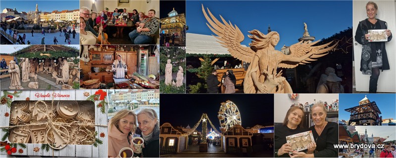 Vlog 1432/25 – adventní náměstí v Č. B., Kulíci a ateliér Hanka