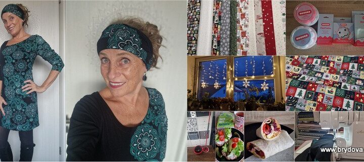 Vlog 1433/25 – tak trochu vánoční úklid, šití, vaření a zdobení